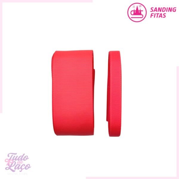 FITA GORGURÃO SANDING LARANJA NEON COR 231 (5m) - 3 TAMANHOS
