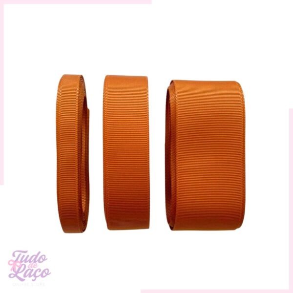 FITA GORGURÃO SANDING CARAMELO COR 185 (5m) - 3 TAMANHOS