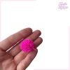 POMPOM MALHA PINK (25MM) - 5 UNIDADES - Image 2