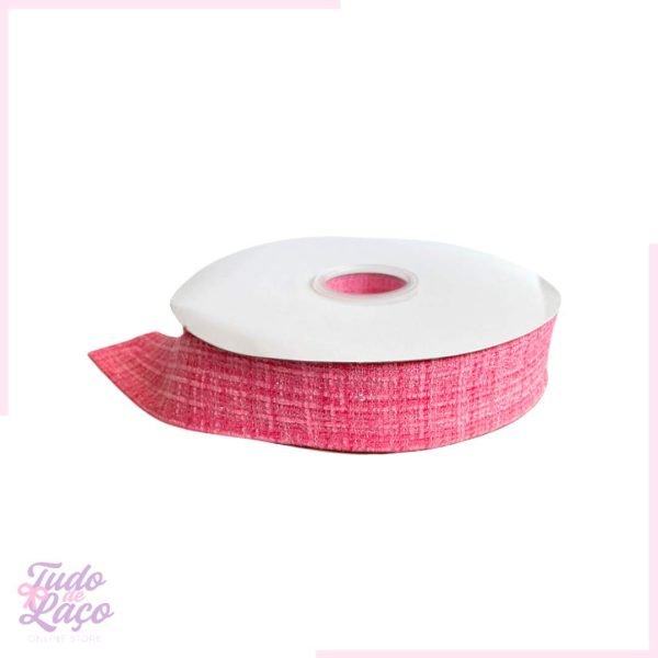 FITA TWEED ROSA  - 1 METRO