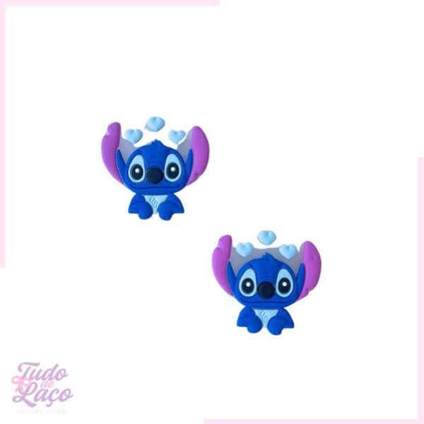 APLIQUE EMBORRACHADO STITCH - (1 UNIDADE)