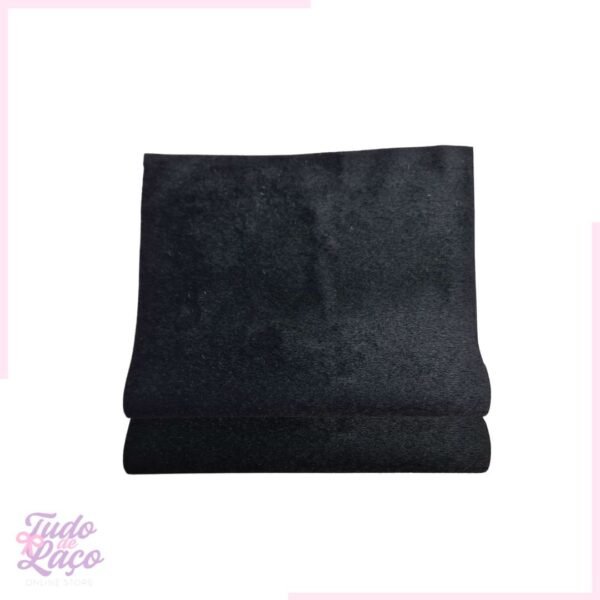 LONITA ANIMAL PRINT PRETA LISA (24X40) - 1 UNIDADE