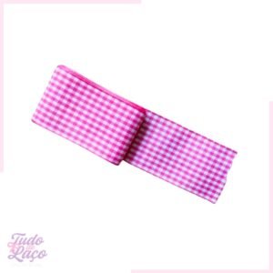FITA XADREZ PINK - N9 (1 METRO)