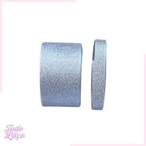 KIT FITA GLITTER PRATA SINIMBU N2 e N9 (2 METROS CADA)