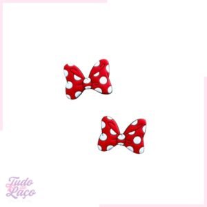 APLIQUE EMBORRACHADO ORELHA MINNIE - 4CM (1 UNIDADE)