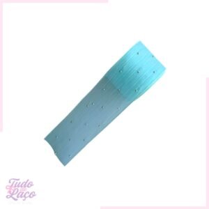 FITA VERDE ORGANZA COM STRASS - 1 METRO