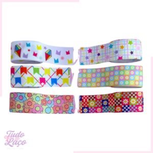 KIT FITAS JUNINAS SINIMBU N9 (1 METRO DE CADA)