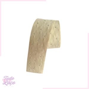 FITA CAMURÇA CREME C/PONTO DE LUZ N9 - 1 METRO