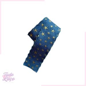 FITA JEANS ESCURA COM ESTRELAS N9 - 1 METRO