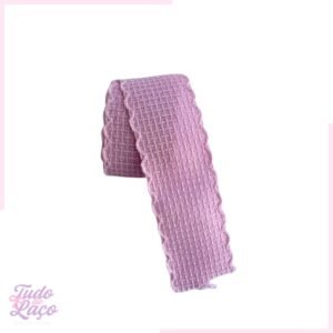 FITA TWEED ROSA C/PESPONTO N9 - 1 METRO