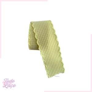 FITA TWEED AMARELA C/PESPONTO N9 - 1 METRO