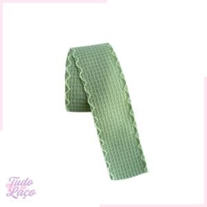 FITA TWEED VERDE C/PESPONTO N9 - 1 METRO