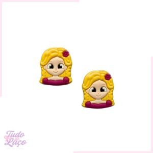 APLIQUE EMBORRACHADO PRINCESAS (RAPUNZEL) - 1 UNIDADE