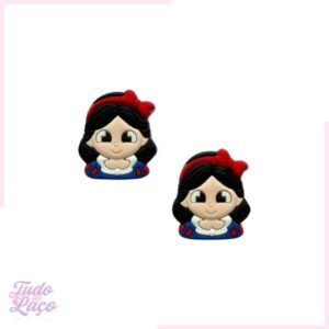 APLIQUE EMBORRACHADO PRINCESAS (BRANCA DE NEVE) - 1 UNIDADE